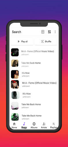 Music Player 2021 screenshot 2