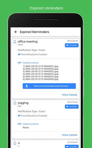 Remind Me - reminder app скриншот 4