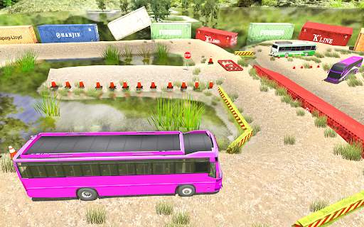 Offroad Mountains Bus Parking Simulator Games 2021 screenshot 4