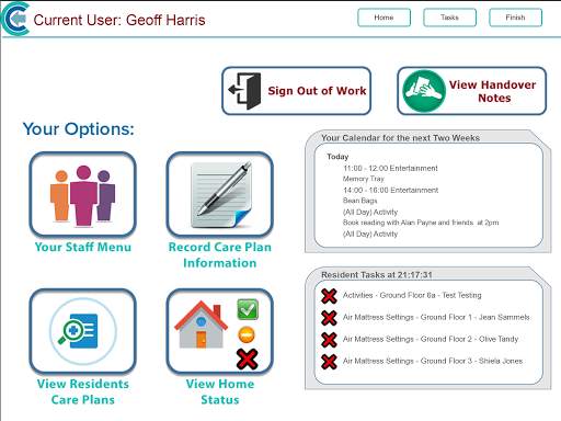 Care Control Mobile Cloud screenshot 8