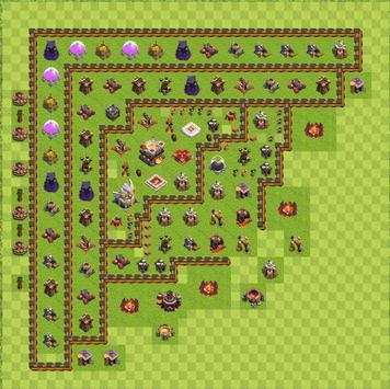 Top COC Base Layout screenshot 2