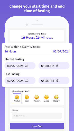 Fasting Tracker: Track Fasting screenshot 5