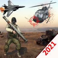Anti Aircraft Attack: Jet War Fighters