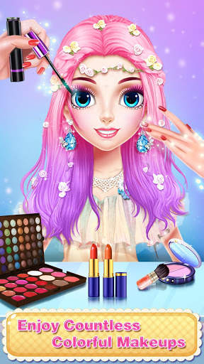 👸👸Princess Makeup Salon 6 - Magic Fashion Beauty screenshot 1
