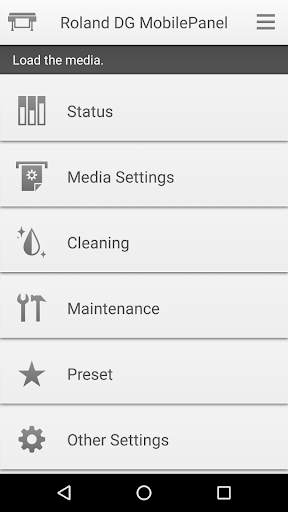 Roland DG Mobile Panel screenshot 2