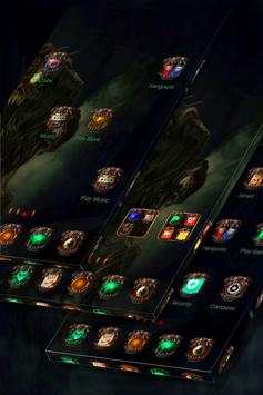 Scary Zombie Launcher Theme screenshot 1