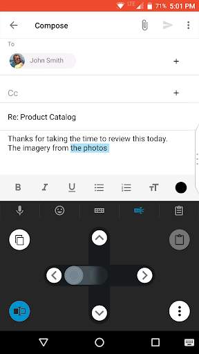 BlackBerry Keyboard screenshot 4