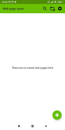 Web Page Saver (web or html) 1 تصوير الشاشة