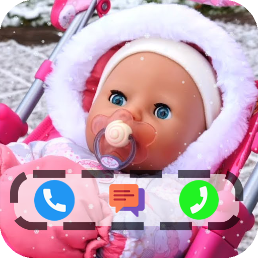 Call Fake Annabel Doll &amp; chat icon