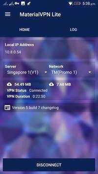 Material VPN Lite v1.0 screenshot 7