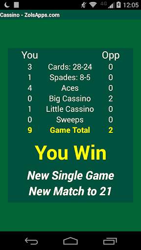 Cassino Card Game screenshot 2