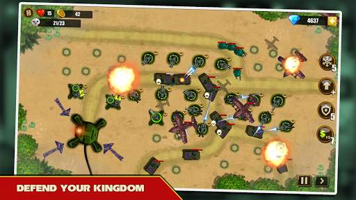 Tower Defense - Toy War screenshot 1