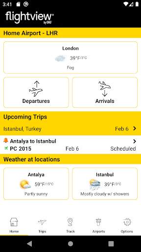 FlightView: Free Flight Tracker – Plane Finder 7 تصوير الشاشة