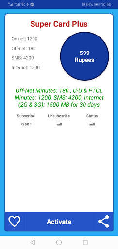Mobile Packages Pakistan screenshot 4