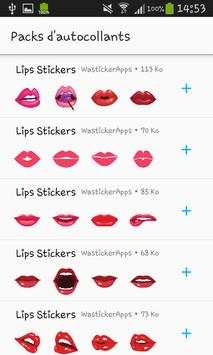 Lips Stickers screenshot 2