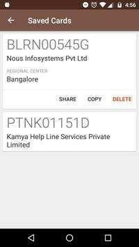 TAN Search, Application Status screenshot 4