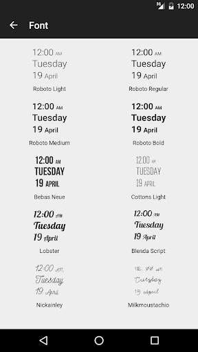 Clock Widget screenshot 6