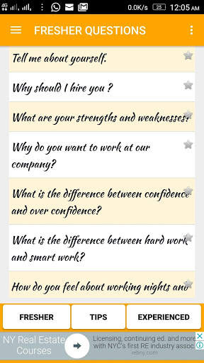 HR Interview Cracker screenshot 1