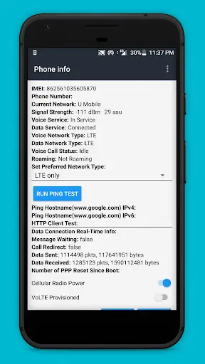 4G LTE Mode Switch screenshot 3