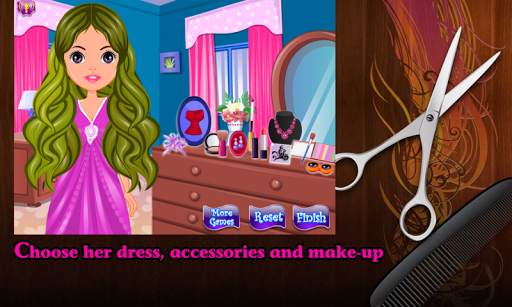 Hair salon Hairdo - Girl games screenshot 3