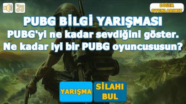 PUBG Bilgi Yarışması 2019 screenshot 1