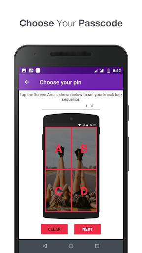 Knock lock screen - Applock screenshot 8