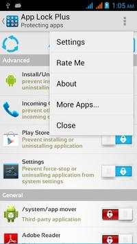 App Lock Plus 3 تصوير الشاشة