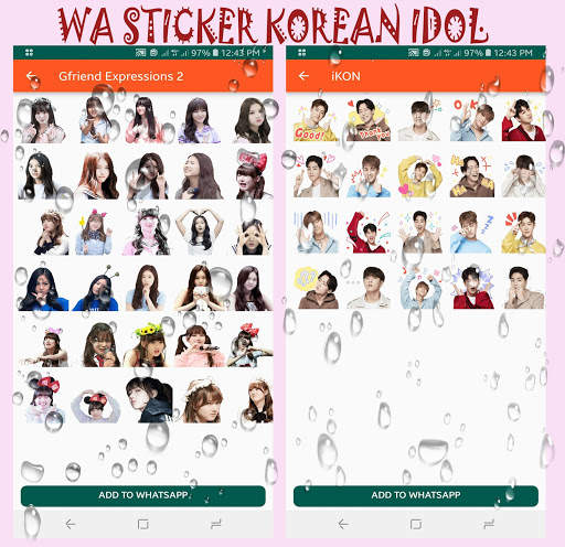 WAStickerApps Korean KPOP Lover WA Sticker screenshot 4