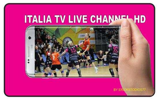 ITALIA TV LIVE CHANNEL HD स्क्रीनशॉट 2