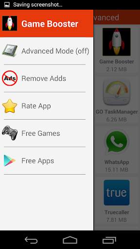 Game Booster Ram Booster screenshot 2