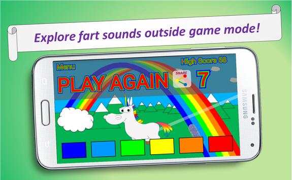 Unicorn Rainbow Fart screenshot 3