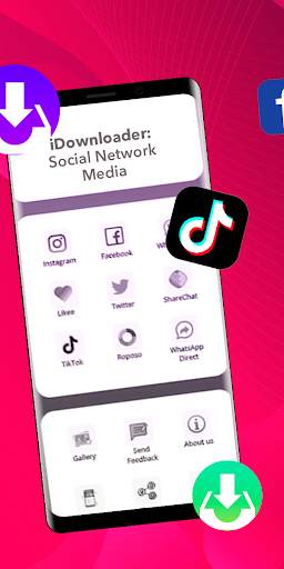 iDownloader: Social Network Media screenshot 3