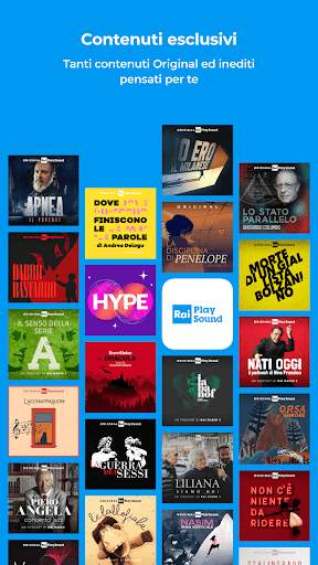 RaiPlay Sound: radio e podcast screenshot 3