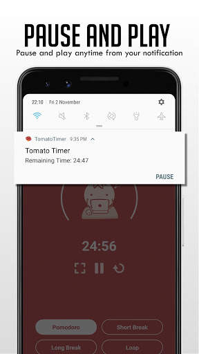 Tomato Timer: Pomodoro Timer & Productivity Timer 5 تصوير الشاشة
