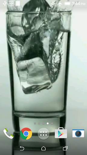 Ice Cubes Live Wallpaper screenshot 2