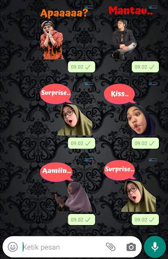 WA Indo Hot Sticker 2020 screenshot 3