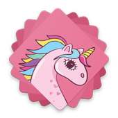 Unicorn Photo Editor - Kawaii Stickers logo