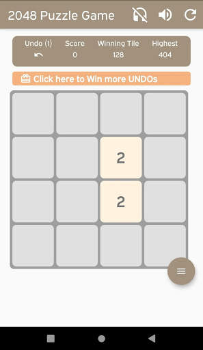 2048 Puzzle Game Free screenshot 1