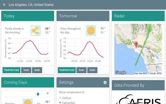 Weather App screenshot 2