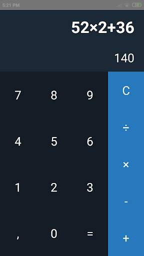 Calculator screenshot 3