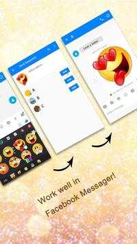 GO Keyboard Sticker Emoticon 3 تصوير الشاشة