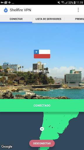 Shellfire VPN screenshot 1