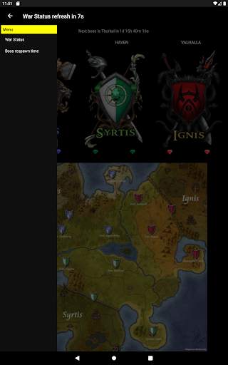 War Status for Regnum स्क्रीनशॉट 12