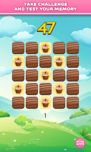 Brain game : Memory training : Cupcake * Free screenshot 3