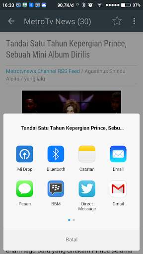 Berita Musik screenshot 5