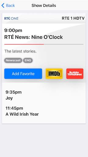 TV Guide Ireland 3 تصوير الشاشة