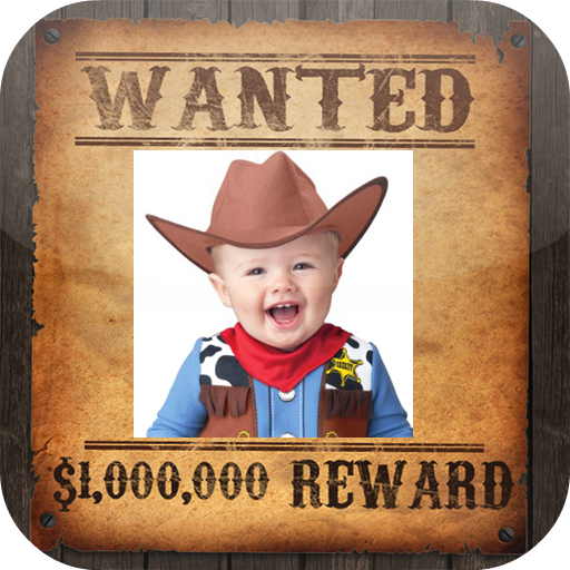 Wanted Photo Frame Editor icon