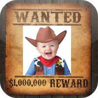 Wanted Photo Frame Editor