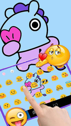 BT21 Keyboard Theme स्क्रीनशॉट 6