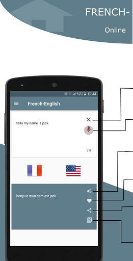 Traducteur français-anglais screenshot 1